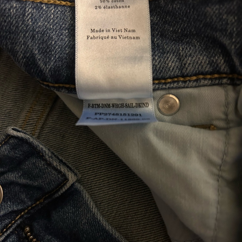 Everlane wide leg sailor jeans